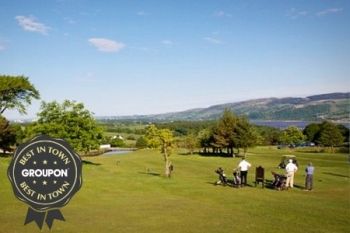 Round of Golf For Two With Lunch from £32 at 4* Gleddoch House Hotel (Up to 72% Off*)