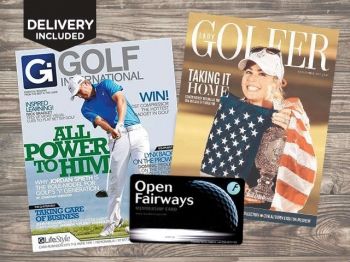 77% off Golf Mag. Subscription + Open Fairways Membership - £29
