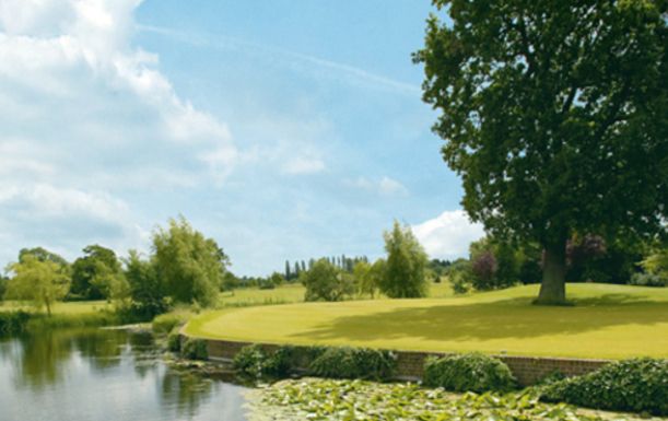 18 Holes Golf For Two with a choice of Lunch or Breakfast at Woolston Manor Golf Club