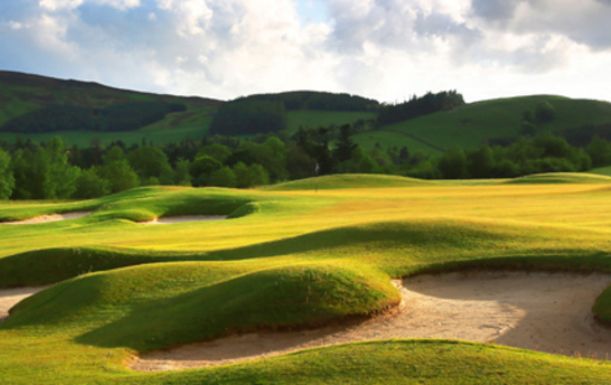 18 Holes for 2 including a Bacon Roll and Tea or Coffee each at The Macdonald Cardrona Hotel, Golf & Spa