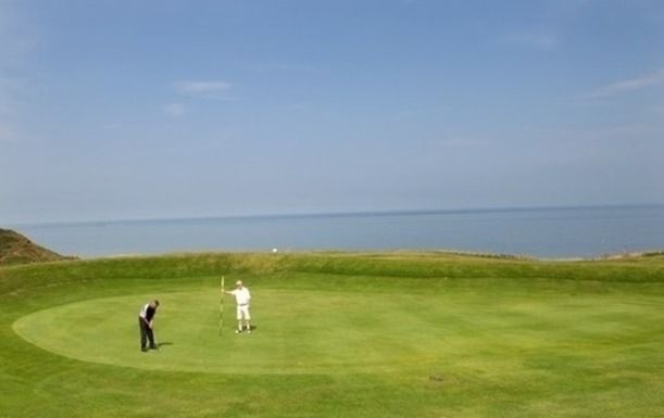 A day of Golf for 2 at Whitby Golf Club, on the Stunning North East Coast