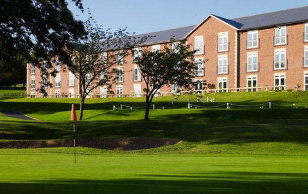 18 Holes for 2 at The Macdonald Hill Valley Hotel, Golf & Spa, including a Bacon Roll and Tea or Coffee plus a Hill Valley ball marker each