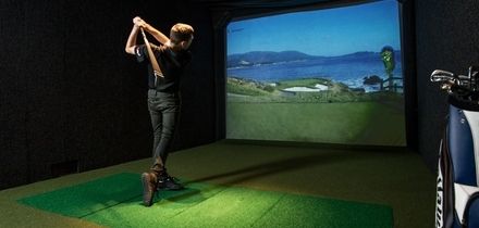 One-Hour Golf Simulator Hire for Up to Six at Lets Golf (Up to 36% Off)