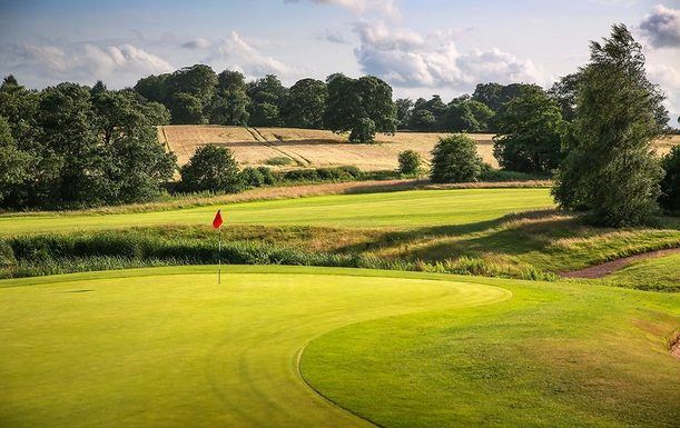 18 Holes For TWO in a Shared Buggy at The Macdonald Portal Hotel, Golf & Spa Resort. Includes a Bacon Roll and Tea or Coffee Each!