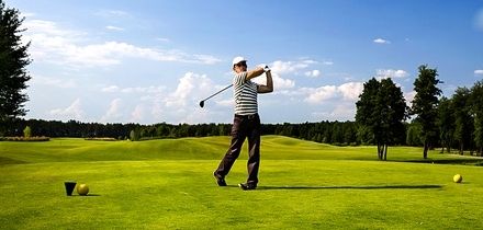 18 Holes of Golf with Drink for Two or Four at Manston Golf Centre (Up to 42% Off)